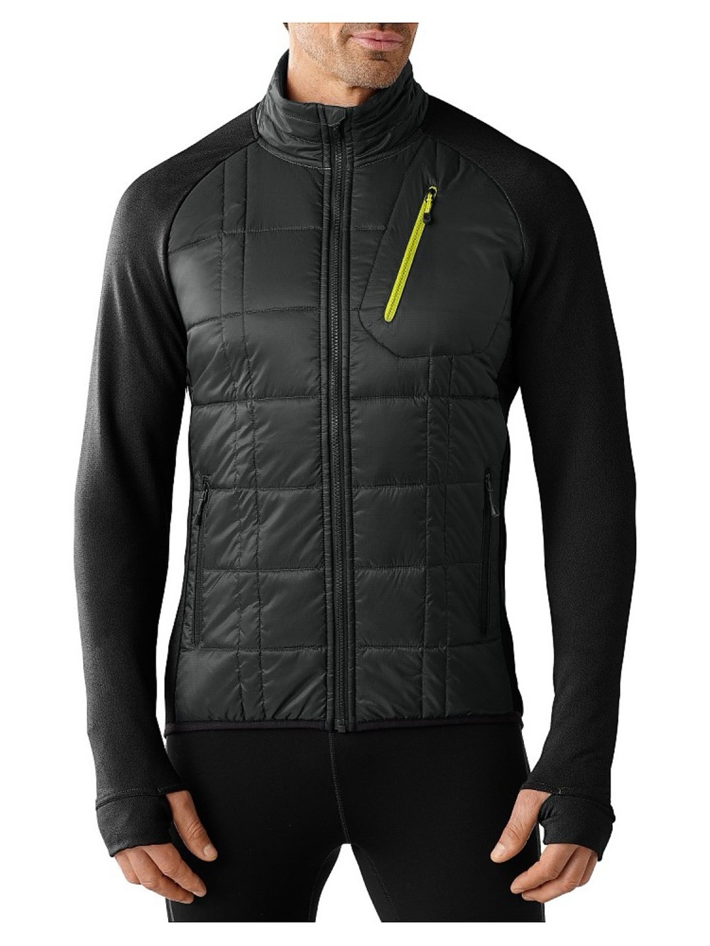 SMARTWOOL Corbet 120 Jacket Merino Wool Hybrid Full Zip Mens Gorpcore Large